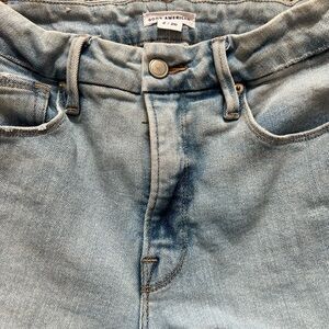 Light wash Good American jeans